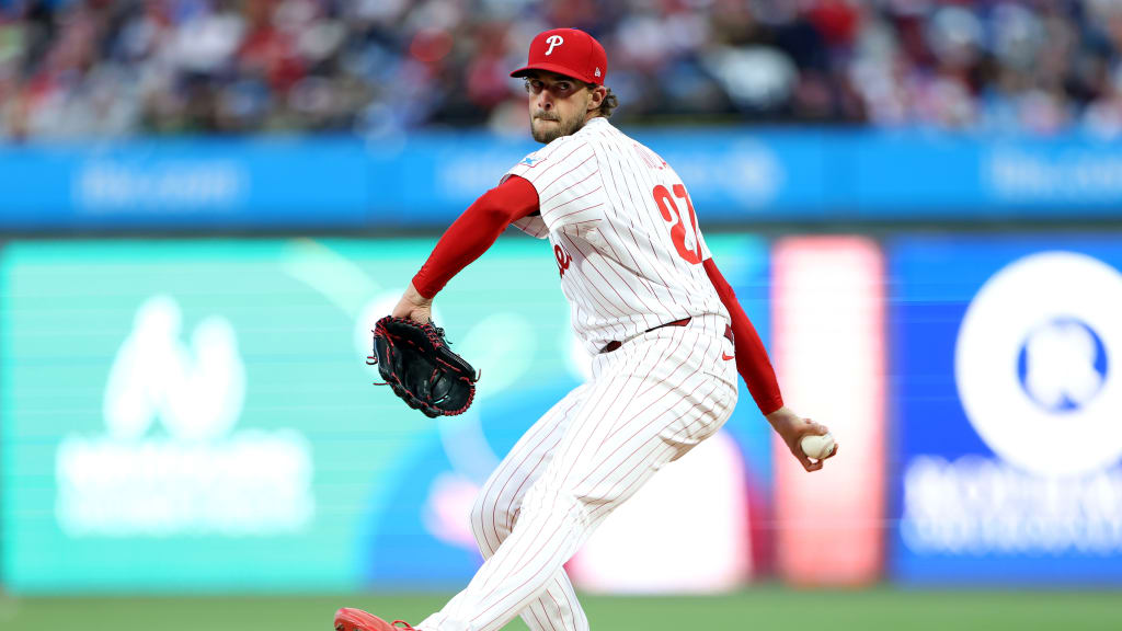 Aaron Nola records 1,800th career K