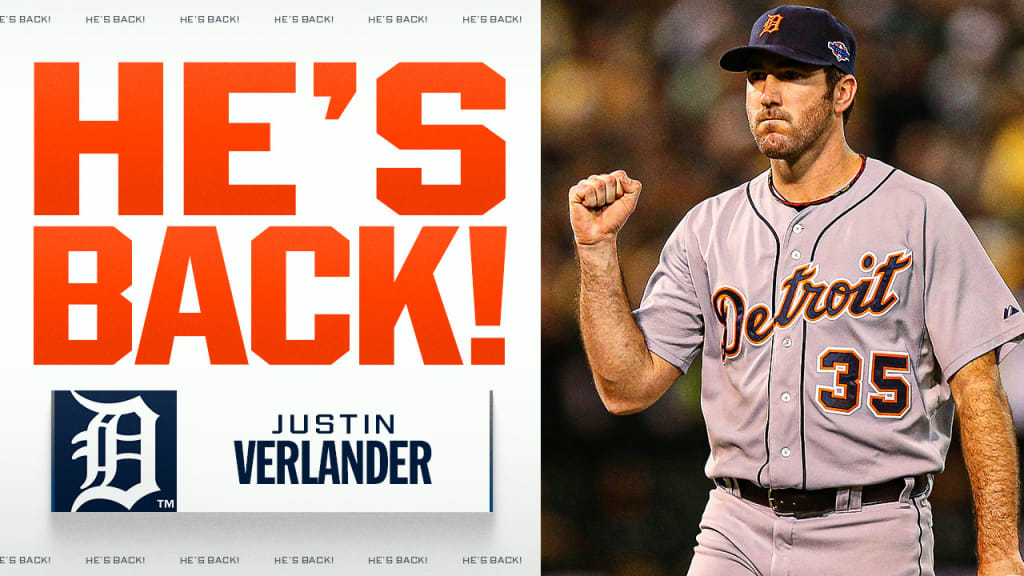 Justin Verlander and Tigers agree to one-year deal