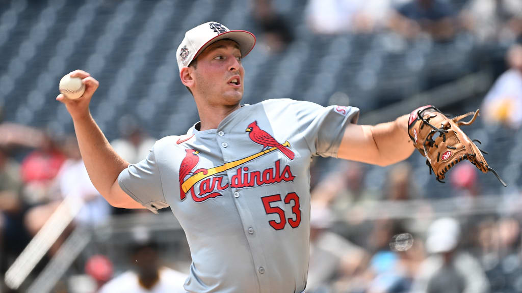 Andre Pallante strikes out five vs. the Pirates
