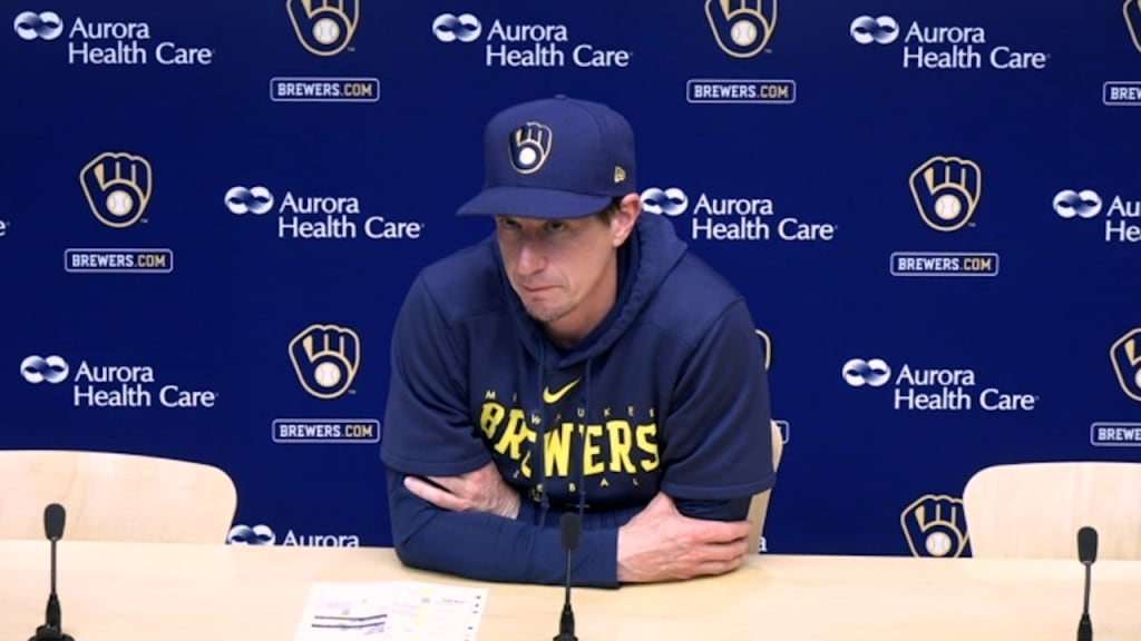 Craig Counsell on Peralta, more, 04/09/2023