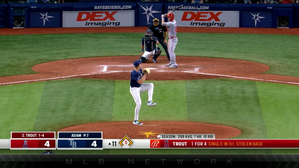 Breaking down Jason Adam vs. Mike Trout in extras