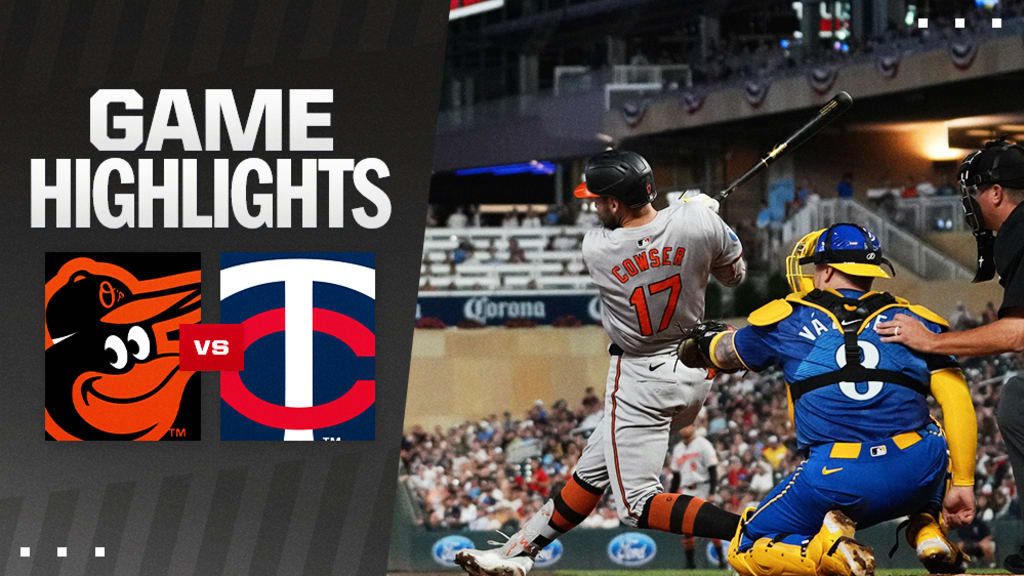 Orioles vs. Twins Highlights | 09/27/2024 | Baltimore Orioles