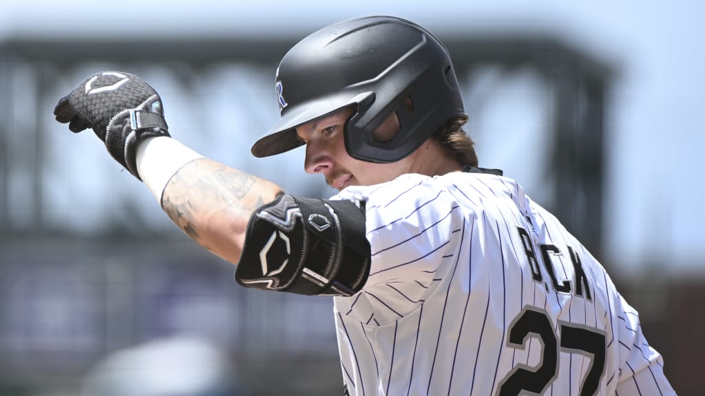 Jordan Beck extends his hitting streak