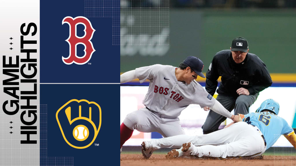 STATS Hosted Solution  Game Recap - Red Sox v Brewers - MLB