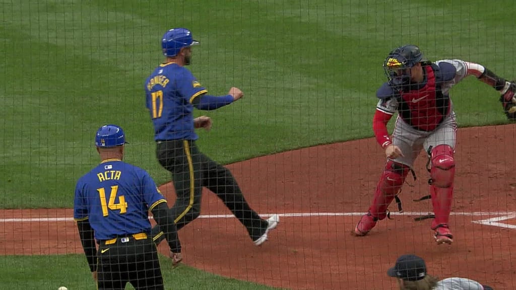 Josh Rojas' RBI double