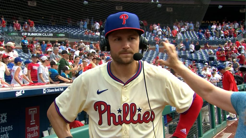 Trea Turner talks three-hit day on his birthday