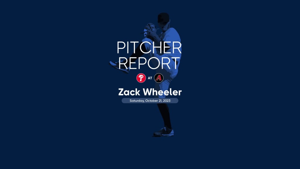Zack Wheeler's outing against the D-backs, 10/21/2023