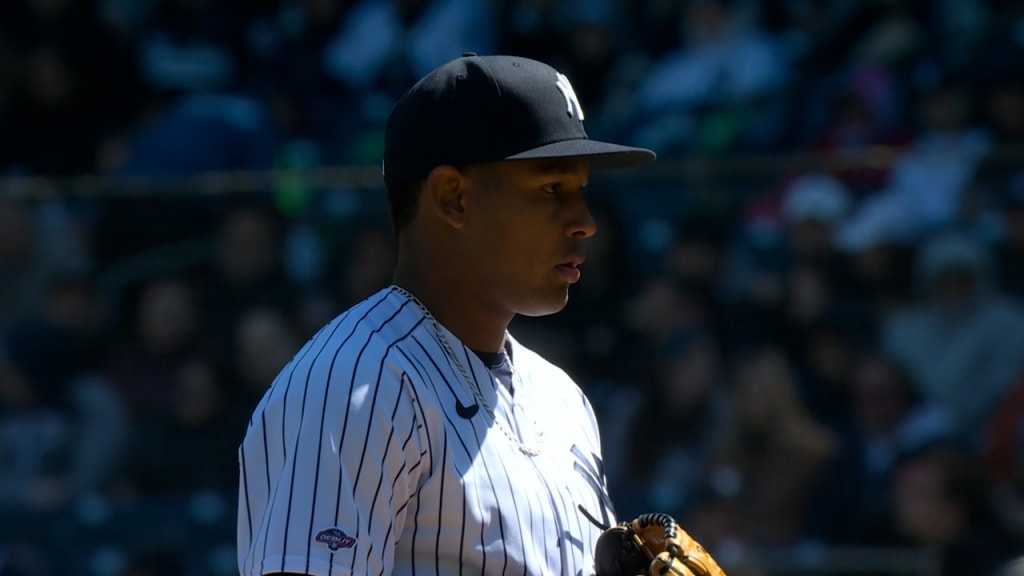 Jhony Brito s first MLB strikeout