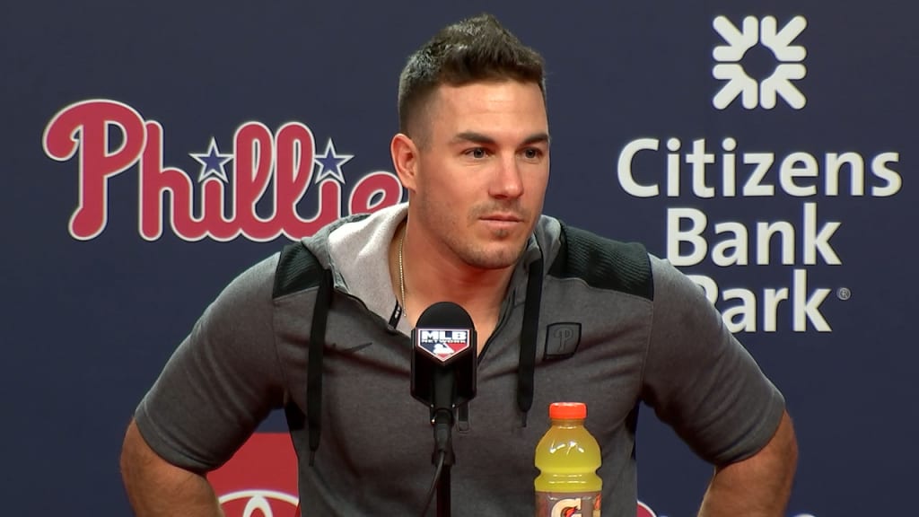 J.T. Realmuto on Wild Card Series, 10/02/2023