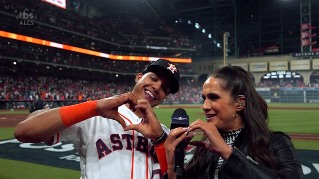 Jeremy Peña talks Game 1 win over the Yankees | 10/19/2022 | Houston Astros