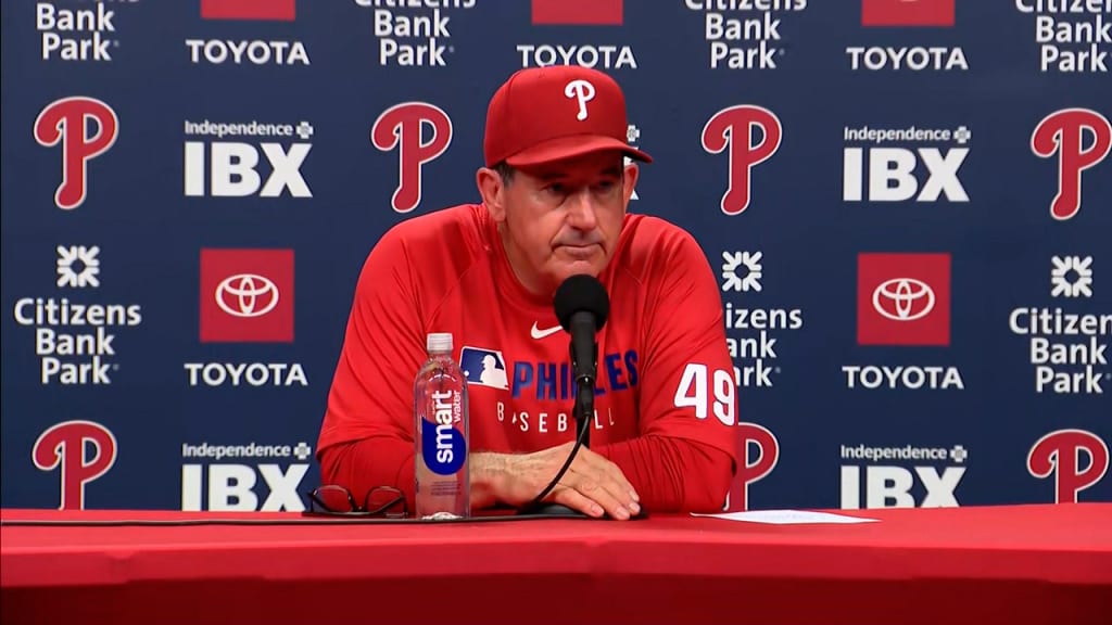 Rob Thomson: 'It was good to see us bounce back' | 08/03/2025 |  Philadelphia Phillies