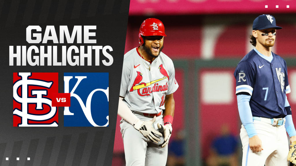 Cardinals vs. Royals Highlights | 08/09/2024 | St. Louis Cardinals