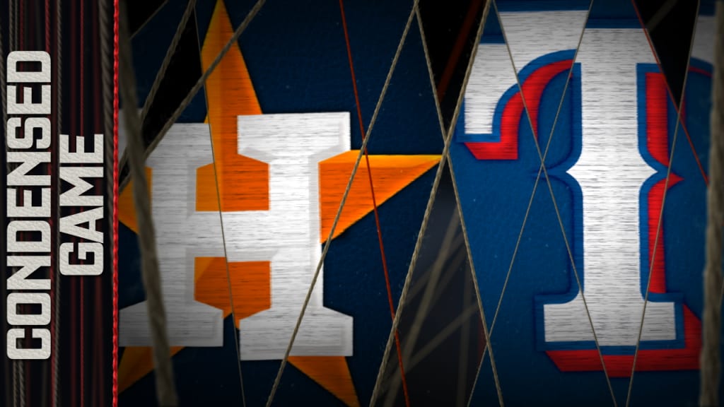 Astros vs Rangers summary online: stats, scores and highlights