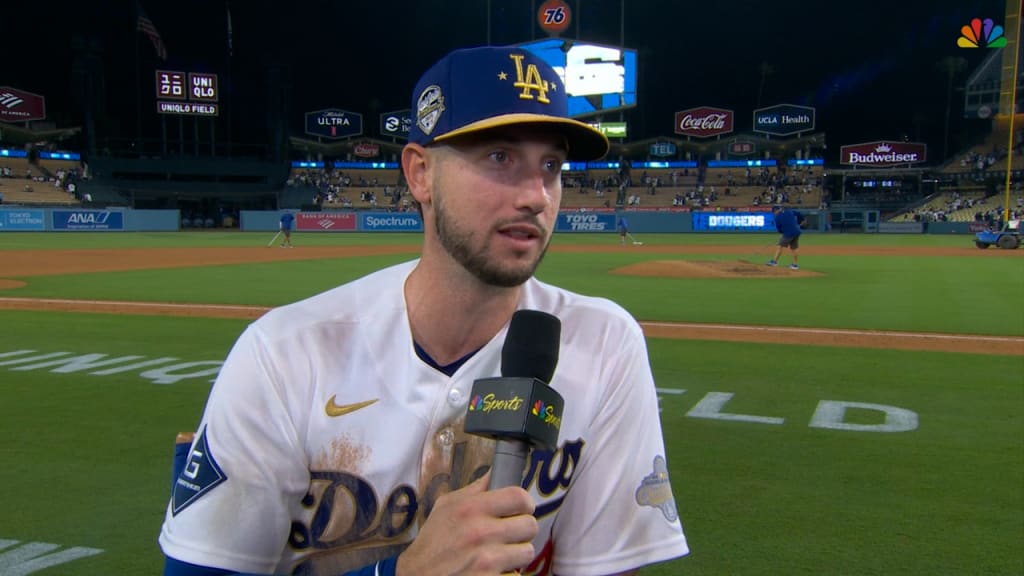 Kyle Tucker discusses his first game as a Dodger
