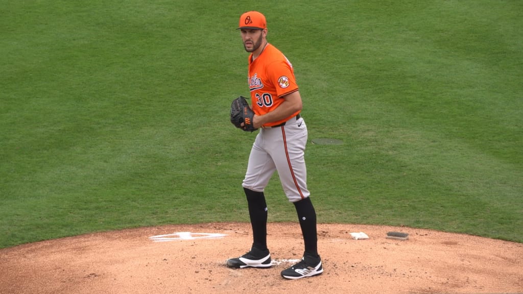 Grayson Rodriguez strikes out Ryan Jeffers