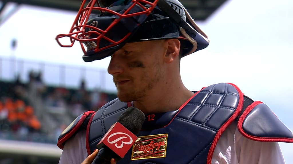 Sean Murphy on his four-hit game, 7-0 victory