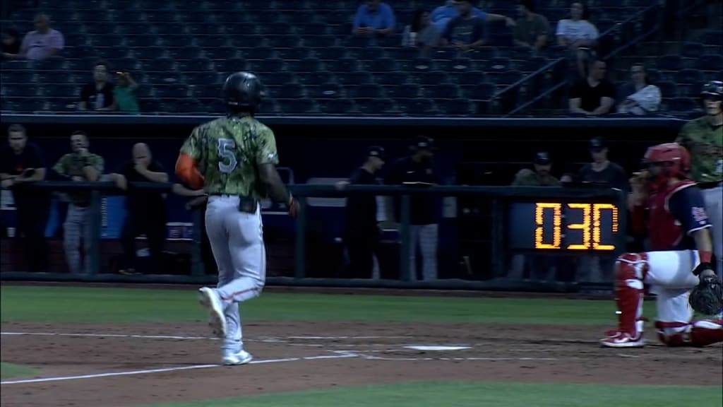 Daniel Johnson's two-homer game