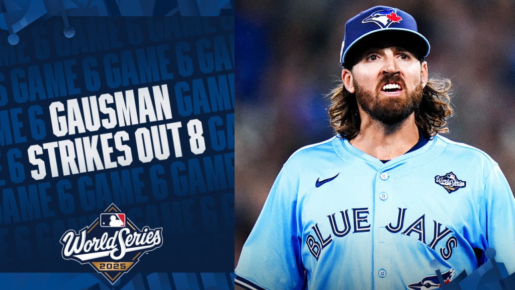 Kevin Gausman strikes out eight batters in Game 6 | 10/31/2025