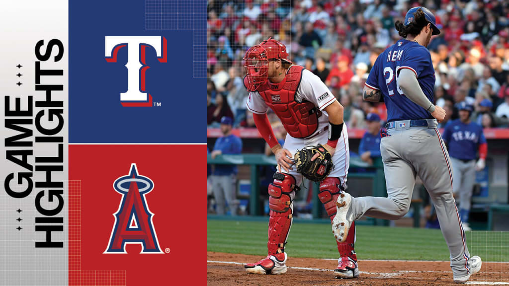 Texas Rangers vs. Los Angeles Angels Spring Training Highlights