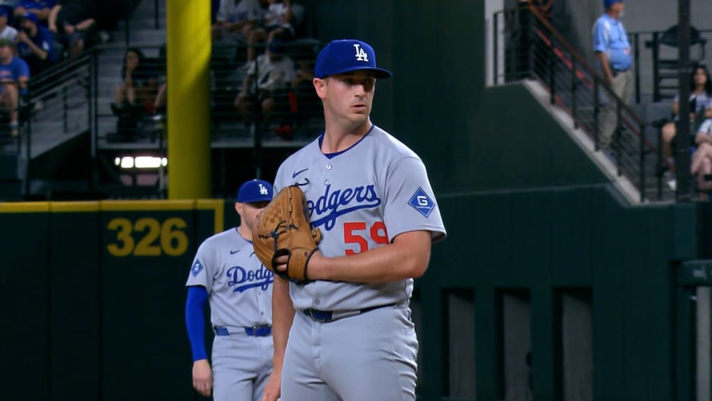 Evan Phillips strikes out Leody Taveras