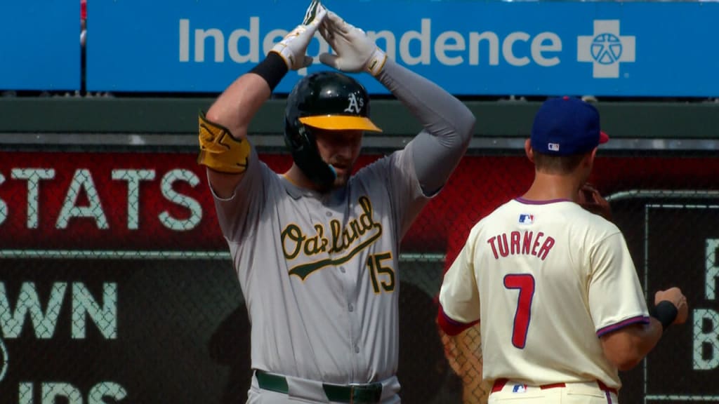 Seth Brown lines an RBI double to right field | 07/13/2024 | Athletics