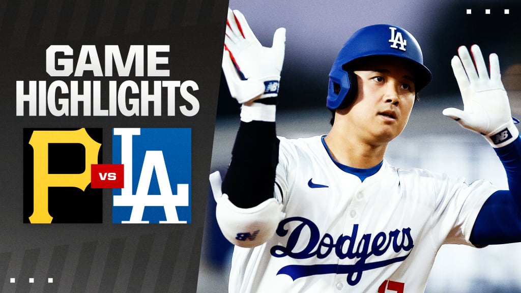 Pirates vs. Dodgers Highlights | 08/09/2024 | Los Angeles Dodgers