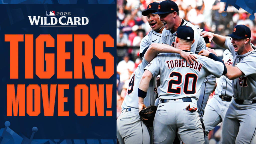 Tigers advance to ALDS | 10/02/2025 | MLB Japan