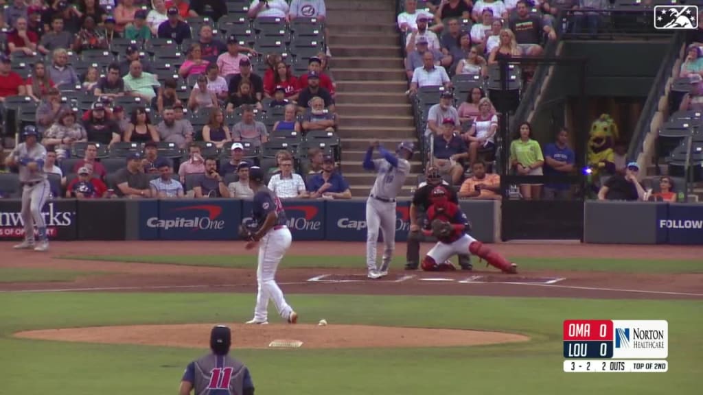 Hunter Greene fans a batter, 08/06/2023