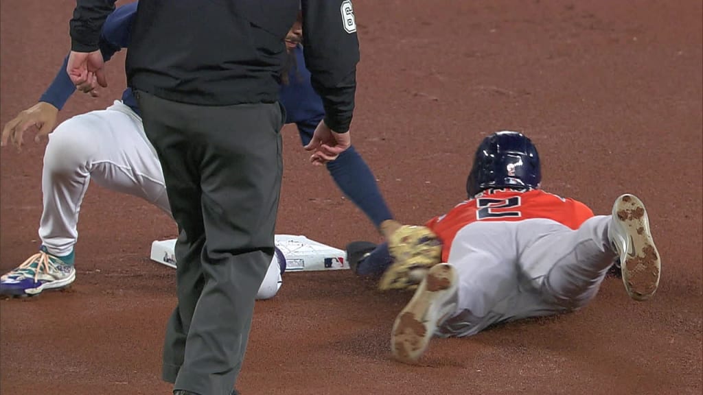Bregman caught stealing