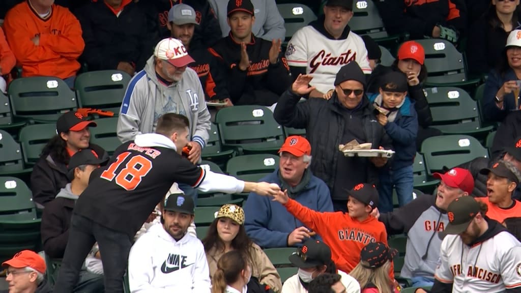 Royals fan catches souvenir ball, gives it away, then asks for it back