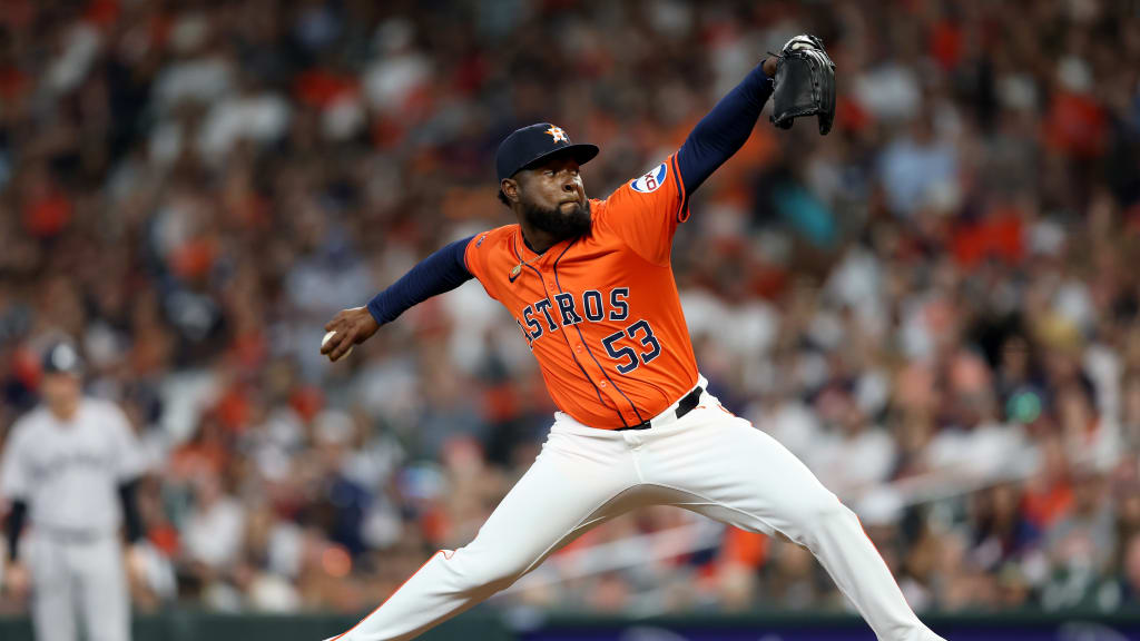 その他 Cristian Javier Astros Auto /25 Astros' Cristian Javier, pair of relievers combine to no-hit