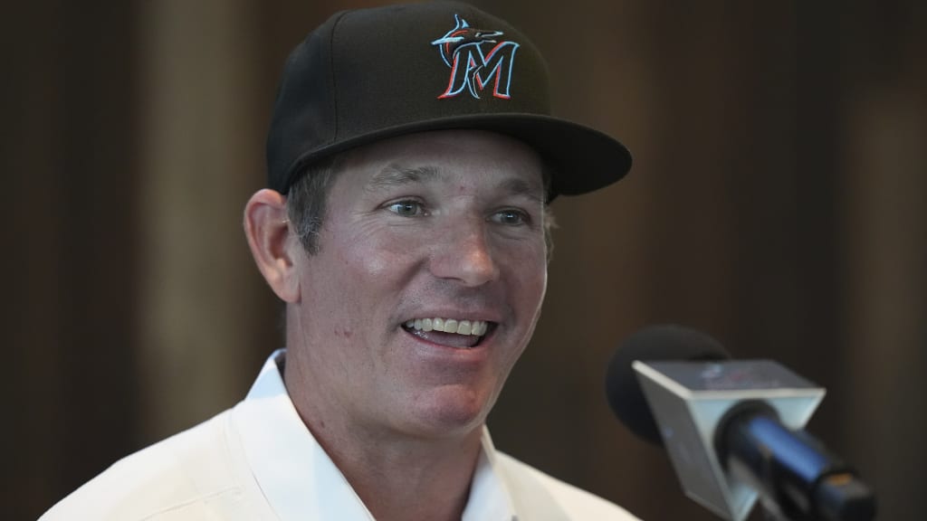 Marlins introduce new manager Clayton McCullough