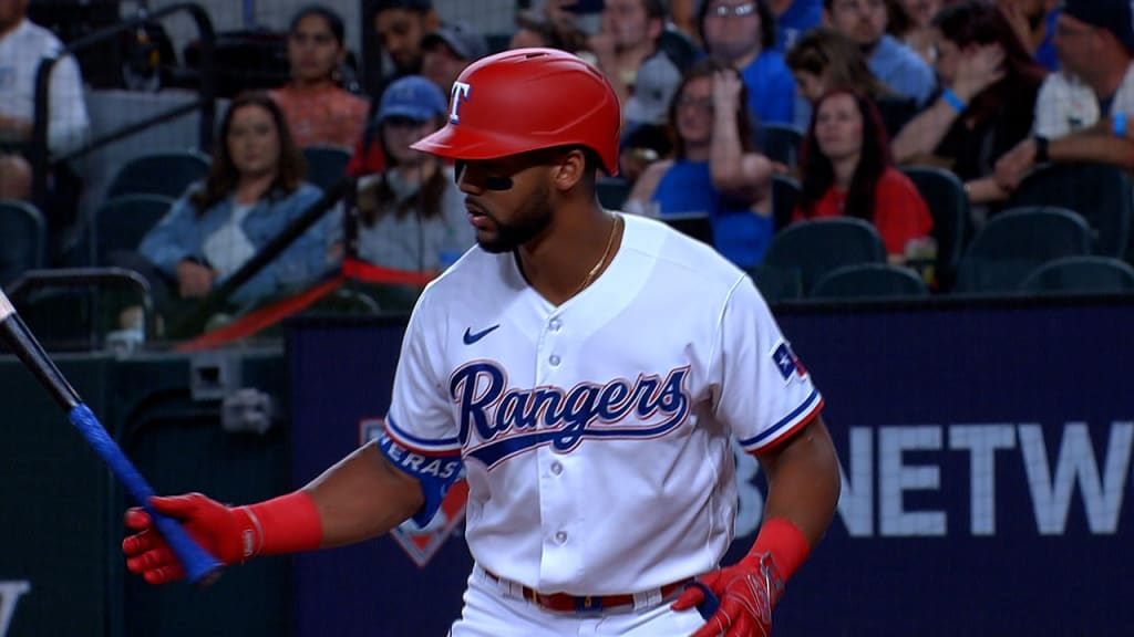 How long has Leody Taveras played for the Texas Rangers?