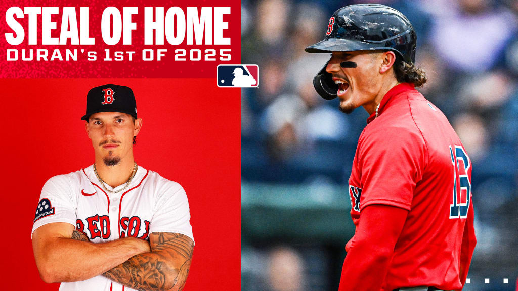 Jarren Duran steals home | 04/26/2025 | MLB Japan