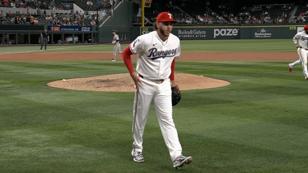 Nolan Kingham gets his first Major League strikeout