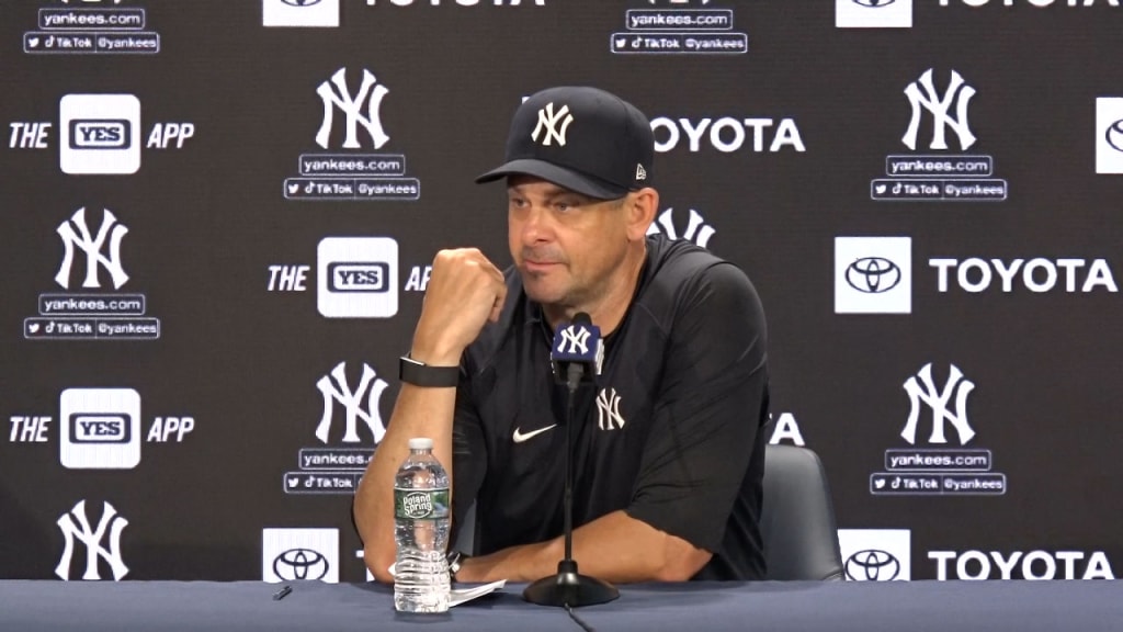 Aaron Boone sobre la racha perdedora