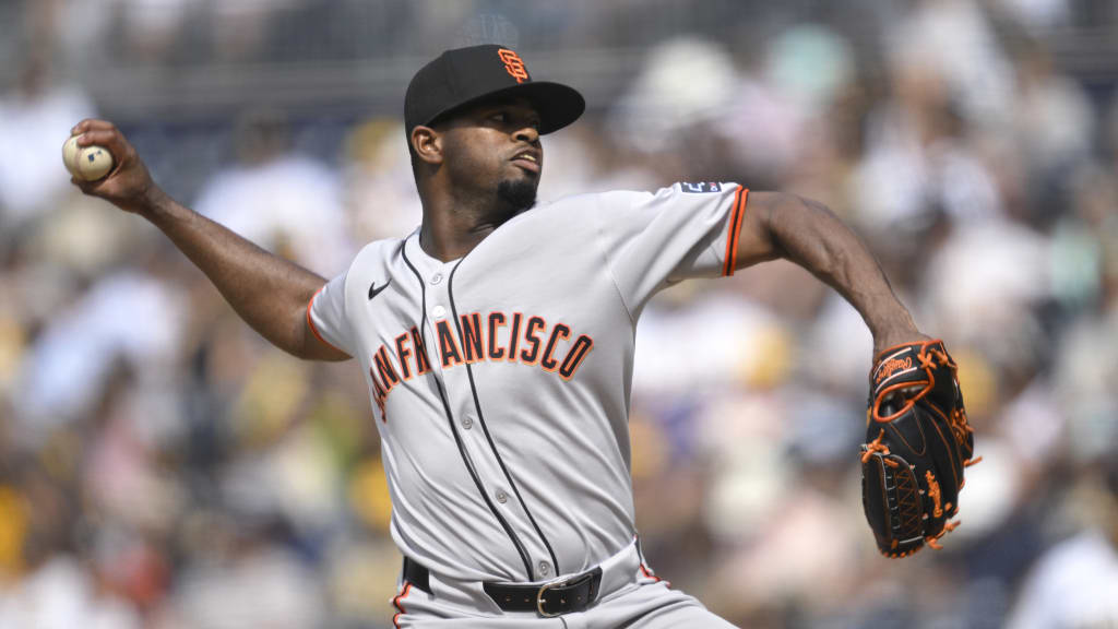 Joel Peguero earns his first strikeout