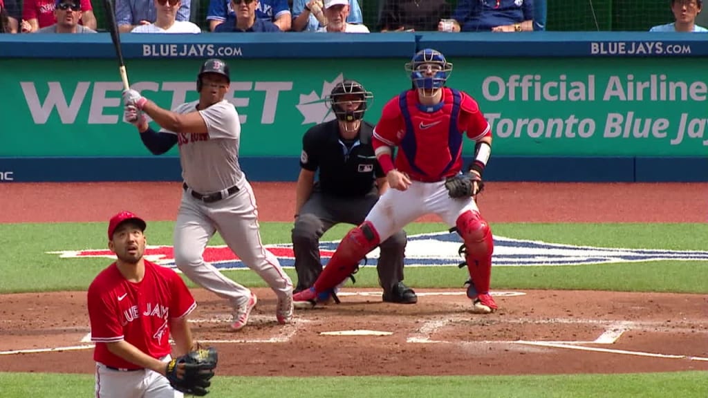 Rafael Devers hits 2 homers in opener vs. Padres