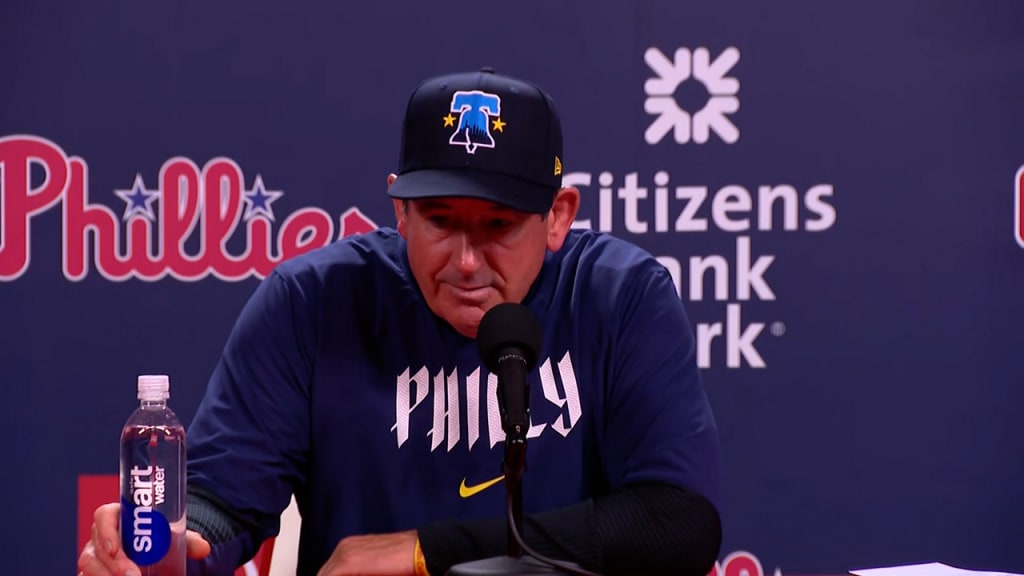 Rob Thomson on Ranger Suárez, Trea Turner's ejection