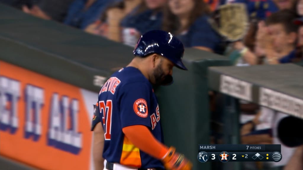 Young Astros Fan Gets Hat From Jose Altuve, Immediately Starts