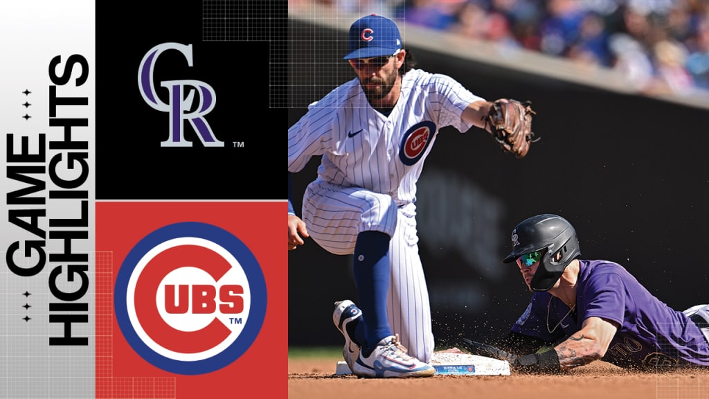 Rockies Cubs Baseball, MLB