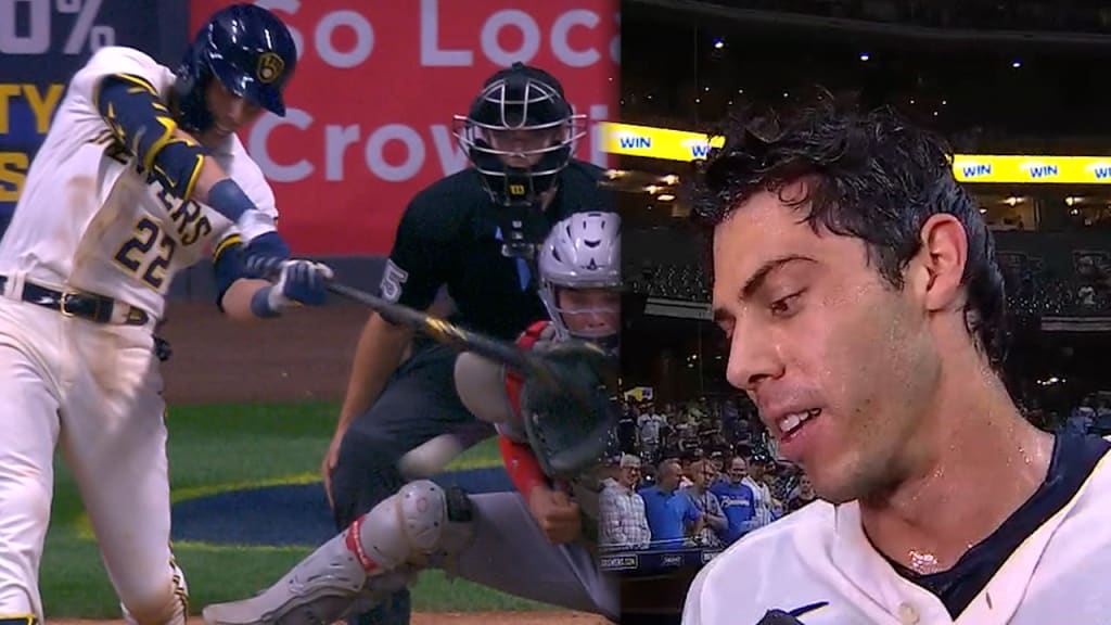Christian Yelich on his walk-off, 07/24/2023