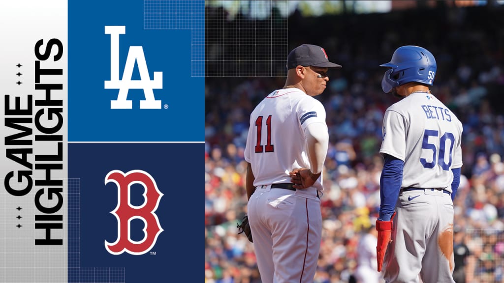 Dodgers vs. Red Sox Highlights, 08/26/2023