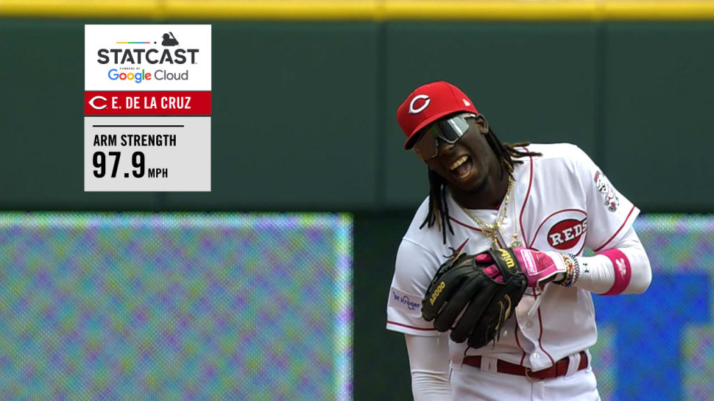 Elly De La Cruz's 97.9 mph throw