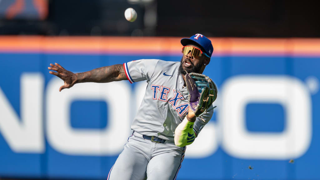 Adolis García's run-saving catch