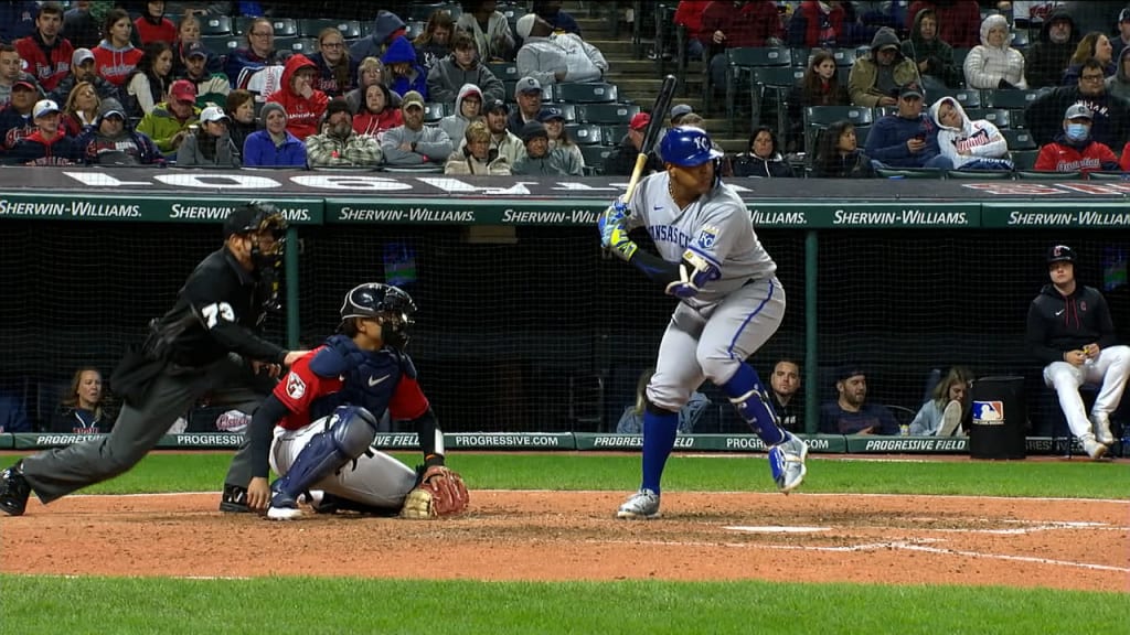 Behind Salvador Perez's postgame splash