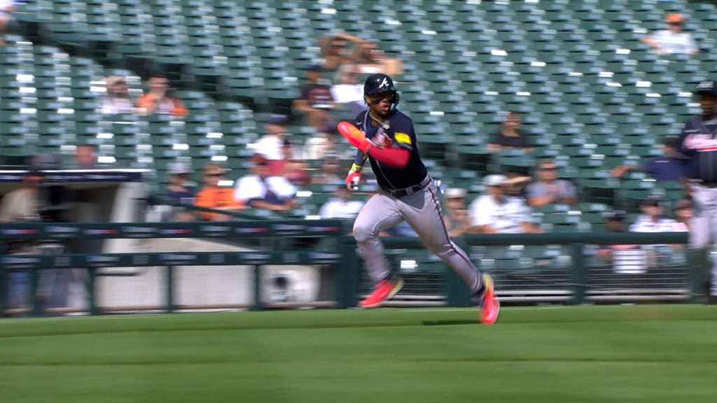 Austin Riley's sac fly, 04/06/2023