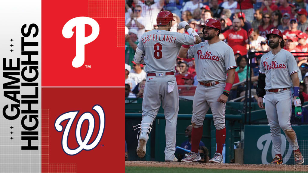 Phillies vs Washington Nationals GAME HIGHLIGHTS