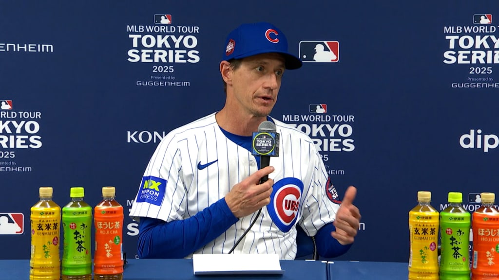 Craig Counsell recaps Game 1 of Tokyo Series | 03/18/2025 | Chicago Cubs