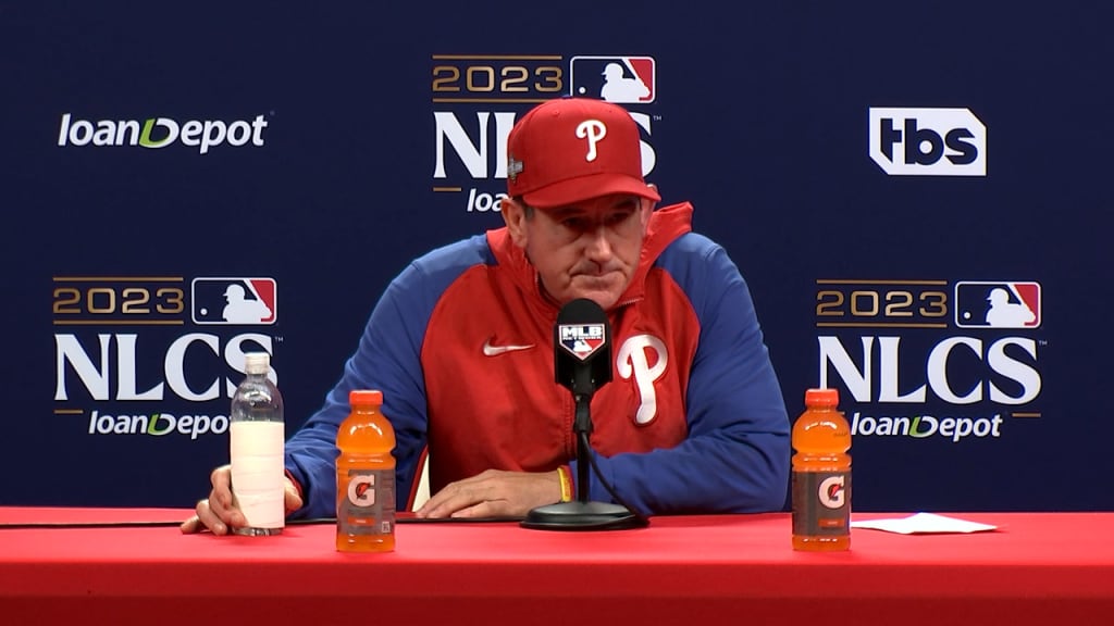 Rob Thomson on the NLCS loss | 10/24/2023 | Philadelphia Phillies